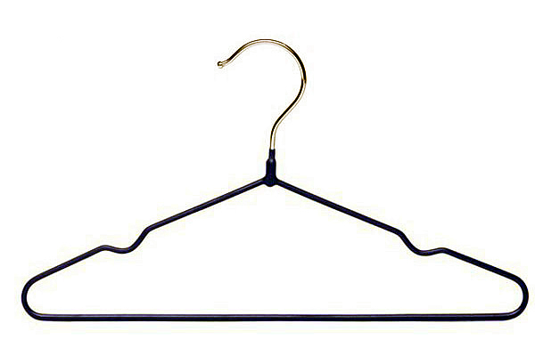 Dry Cleaning 1.9mm PVC Coated Laundry Wire Hanger