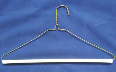 Dry Cleaning 1.9mm PVC Coated Laundry Wire Hanger